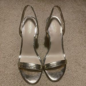 Kenneth Cole Reaction Bronze Pumps